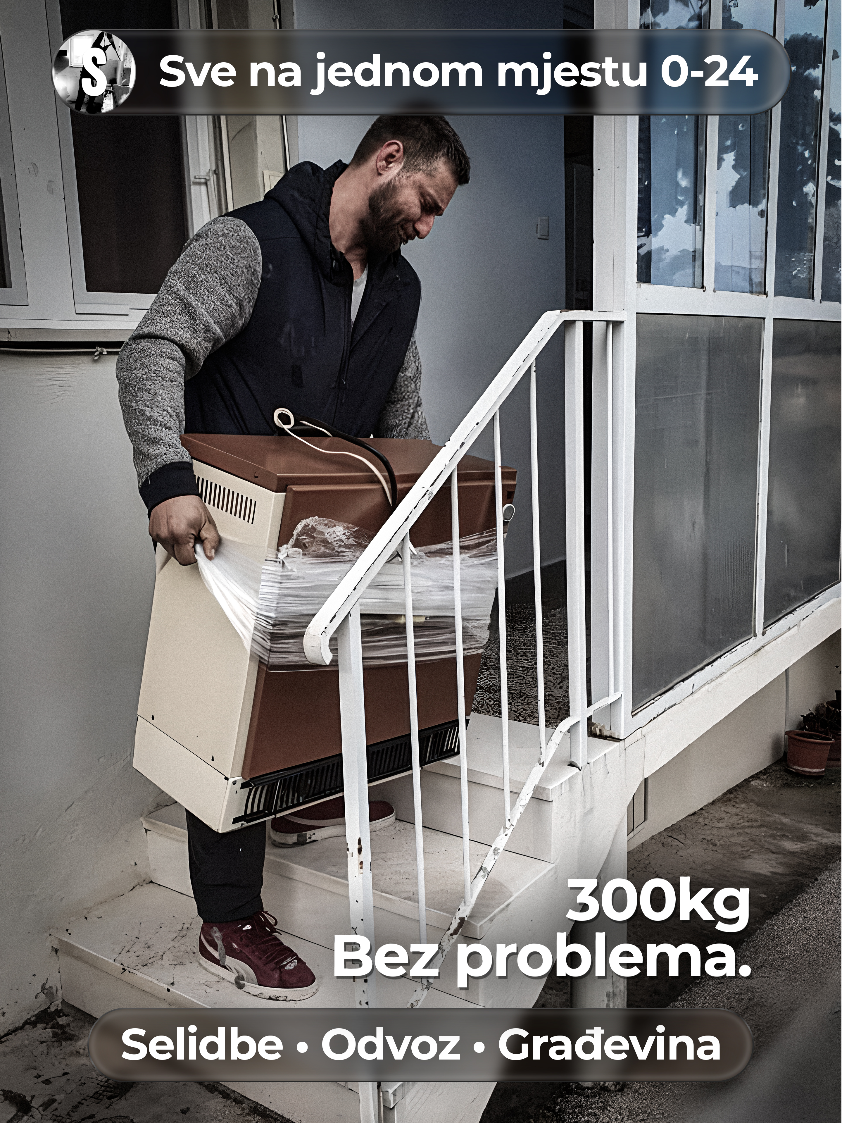 Nošenje teških tereta Split